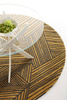 Toulemonde Bochart Intreccio Safran carpet