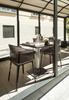 Top Top Square Outdoor Stolik Czarny