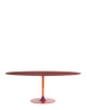 Thierry XXL Oval 192x118 cm Table Red