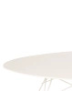 Glossy XXL Outdoor Oval 192x118 cm Stół Biały