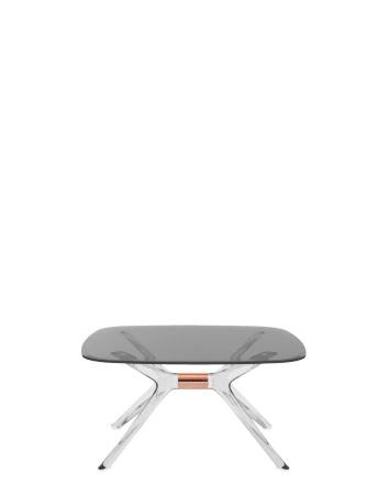 Blast Square Table Gray/Brown