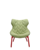 Foliage Trevira Armchair Red Green