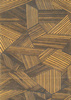 Toulemonde Bochart Intreccio Safran carpet