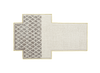 Dywan Gan Mangas Space Rhombus Ivory