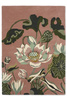 Wedgwood Waterlily Dusty Rose rug 038602