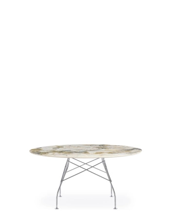 Glossy XXL Ø150 cm Symphonie Chrome Table