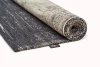Louis de Poortere Fading World Medallion Rug Mineral Black 8263