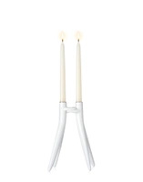 Abbracciaio Candleholder White