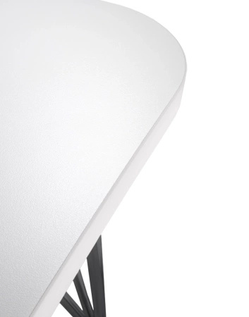 Max 160x80 cm Table White Black