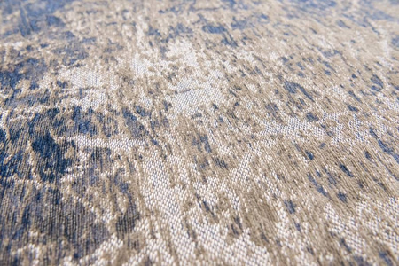 Louis de Poortere Mad Men Cracks Abyss Rug Blue 8629