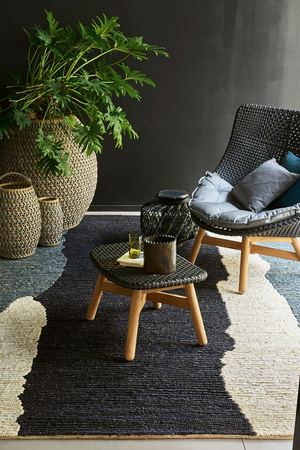 Toulemonde Bochart Clair Obscur Noir Blanc Carpet