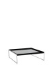  Trays 80 cm x 80 cm Table Black