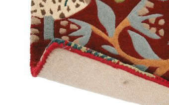 Dywan Morris&Co Strawberry Thief Crimson 27700