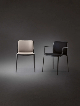 Audrey Soft Noma Chair White Mustard