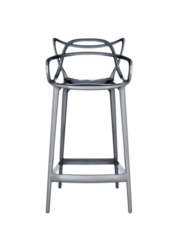 Masters Stool Metal 65 cm Stołek Barowy Tytan