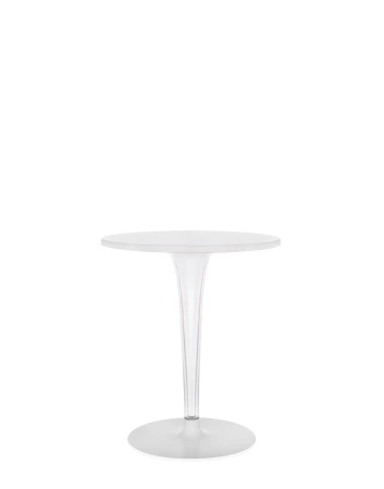 Toptop Contract Round Table White