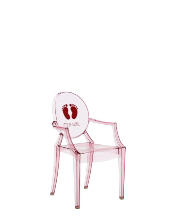 Loulou Ghost Special Edition Chair Pink It's a girl