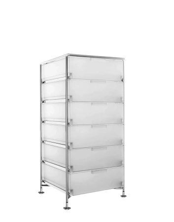 Mobil 6 Drawers With Feet Dresser White