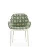 Clap Rubelli Armchair White Green
