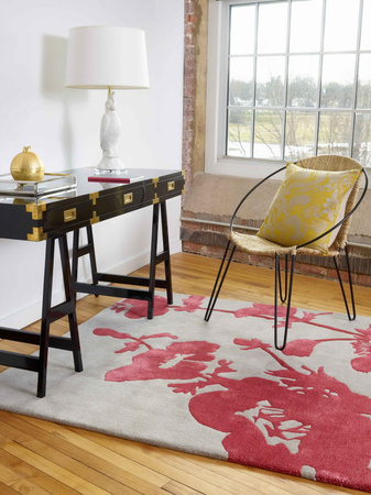 Florence Broadhurst Floral 300 Poppy rug 039600