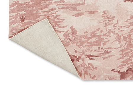 Ted Baker LAandscape Toile Light Pink rug 162602