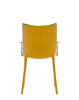 H.H.H. Upholstered Fabric Krzesło Musztardowy Ink-Ochre