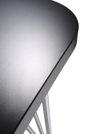 Max 160x80 cm Anthracite Chrome Table