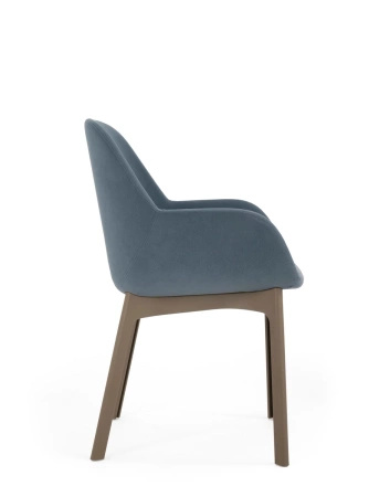 Clap Aquaclean Armchair Taupe Blue