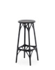 A.I. Stool Light 75 cm Stołek Barowy Czarny