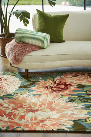 Harlequin DAHLIA CORAL WILDERNESS carpet 142408