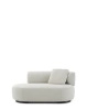 K-Waiting Dormeuse Bouclé Lounger White