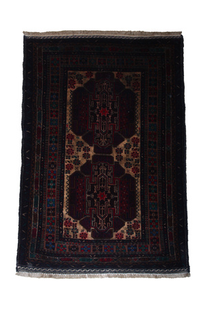 Belutch Afghan Wool Rug 128536 85x135