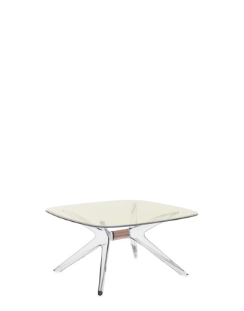 Blast Square Table Yellow/Brown