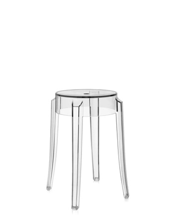Charles Ghost 46 cm Stool Transparent