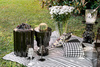 Colonna Stolik Pomocniczy Fioletowy