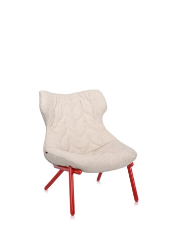 Foliage Trevira Armchair Red Beige