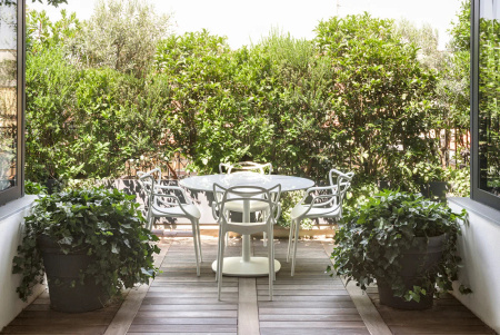 Multiplo XL Rectangular Outdoor 180x90 cm Stół Czarny Czarny Marquina