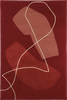 Toulemonde Bochart Duo Rouge carpet