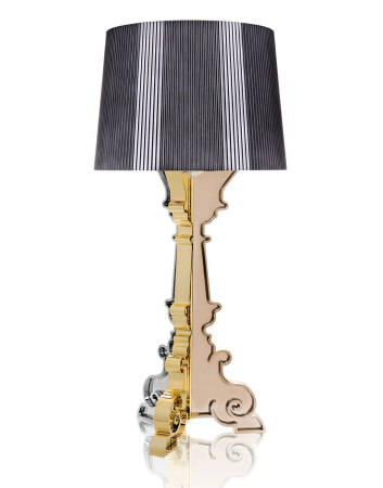 Bourgie Metal Table Lamp Multicolored Titanium