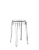 Charles Ghost 46 cm Stool Transparent