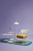 A.I. Lounge Bouclé Chair Gray Beige