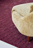 Toulemonde Bochart Kantha Prune carpet