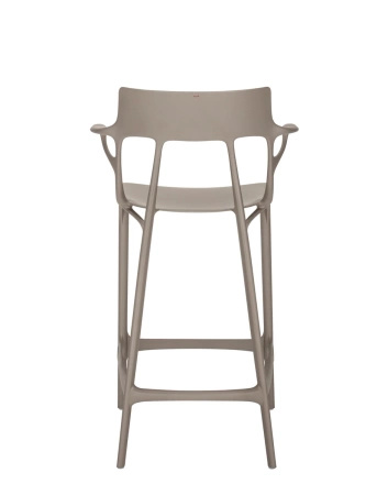 A.I. Stool Recycled 65 cm Hocker Grey
