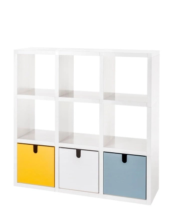 Polvara 1 Bookcase White