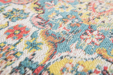 Louis de Poortere Antiquarian Antique Bakthiari Janissary Multi carpet 8712