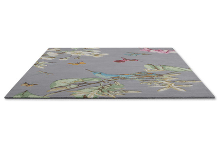 Wedgwood Home Hummingbird Grey rug 037804