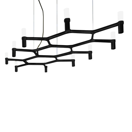 Nemo Crown Plana Pendant Lamp Black