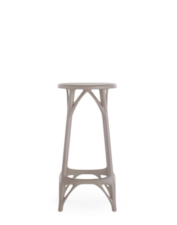 A.I. Stool Light 65 cm Stołek Szary