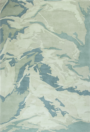 Toulemonde Bochart Paper Celadon carpet
