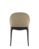 Eleganza Ela Brummel Chair Black Beige